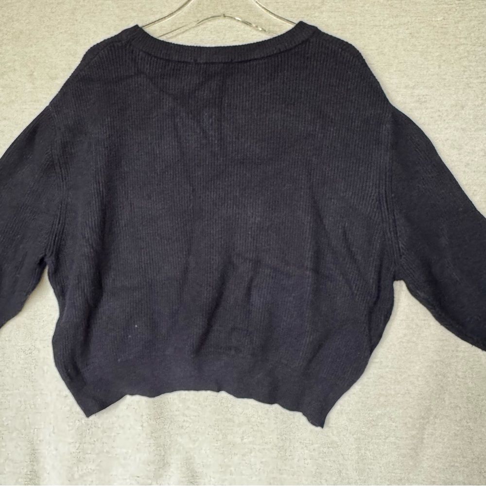 Zara Women's navy Sweater L